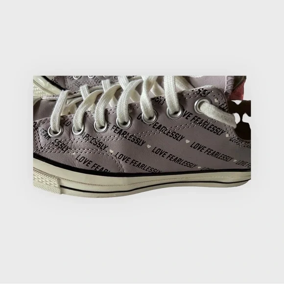 CONVERSE ALL ⭐️ STAR - Light Purple Leather (Women 10.5) - Picture 2 of 3